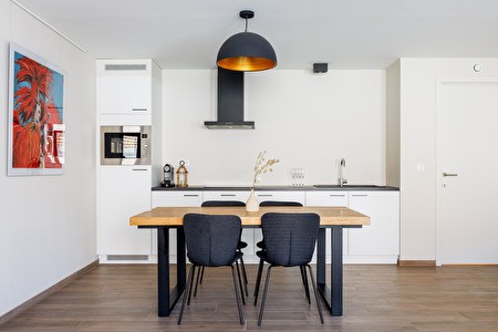 Keuken in WP Appartement in het centrum